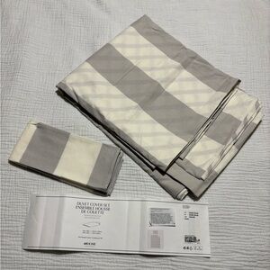 H&M TWIN DUVET COVER SET
